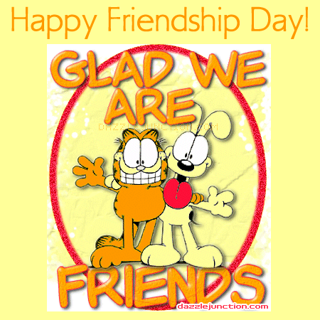 Friendship Garfield Odie Friendship Day image