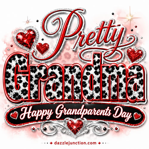 Grandma Pretty Grandparents Day image