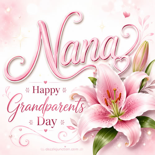 Nana Grandparents Day image