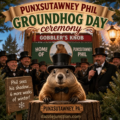 Punxsutawney Phil Ceremony