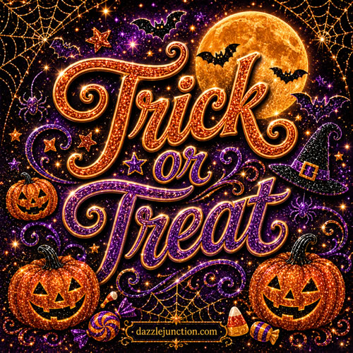Trick Or Treat Modern Halloween image