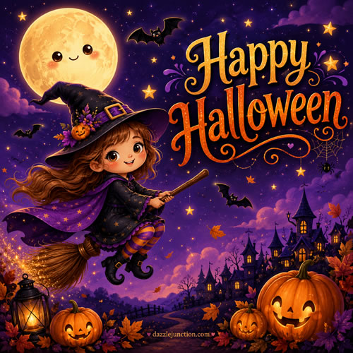 Witch On Broom