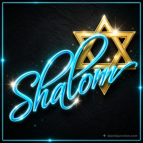 Shalom Hanukkah image
