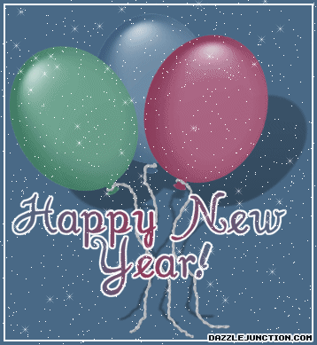 Balloons New Year Classic Happy New Year image