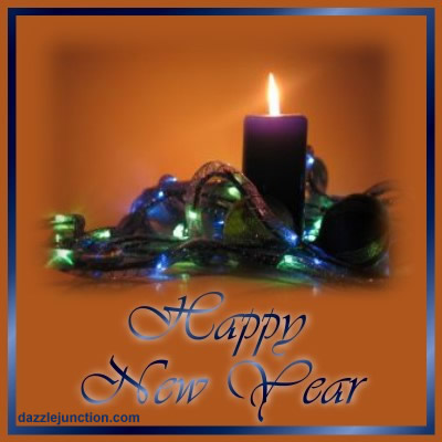 Candle New Year Classic Happy New Year image