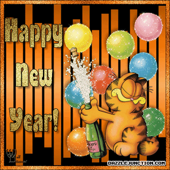 Garfield New Year Classic Happy New Year image