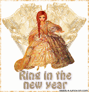 Gold Ring In New Year