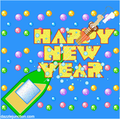Happy New Year Yellow Classic Happy New Year image