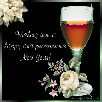 Happy Prosperous Classic Happy New Year image