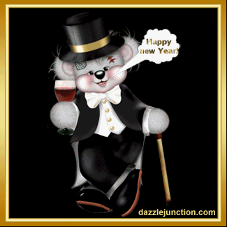 Ny Bear4 Classic Happy New Year image