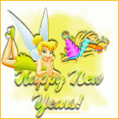 Tinkerbell New Year Classic Happy New Year image