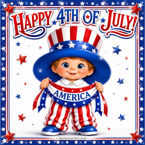 Th America Boy Independence Day - 4th of July - July Fourth image