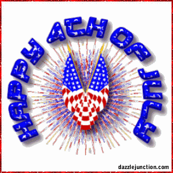 4th Heart Flag Independence Day - 4th of July - July Fourth image