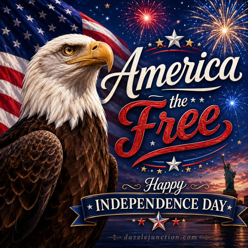 America The Free Independence Day - 4th of July - July Fourth image