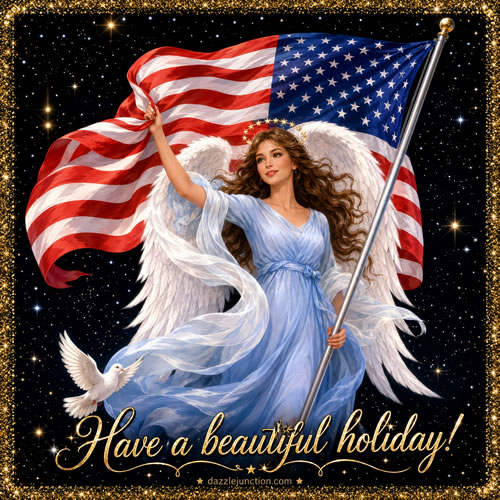 Beautiful Holiday Independence Day - 4th of July - July Fourth image