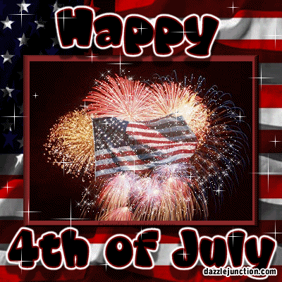 Flag Happy Fourth July Independence Day - 4th of July - July Fourth image