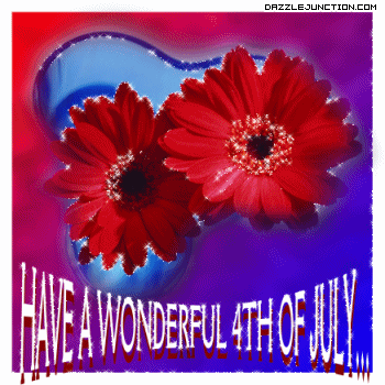 Flower Wonderful Fourth Independence Day - 4th of July - July Fourth image