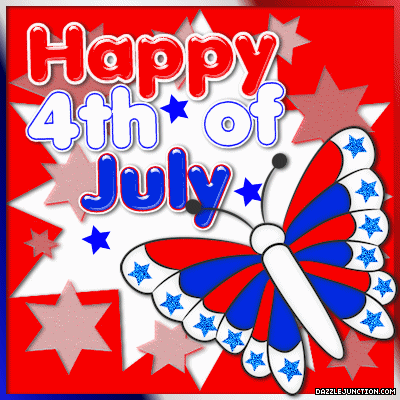 Happy 4th Of July Butterfly Independence Day - 4th of July - July Fourth image