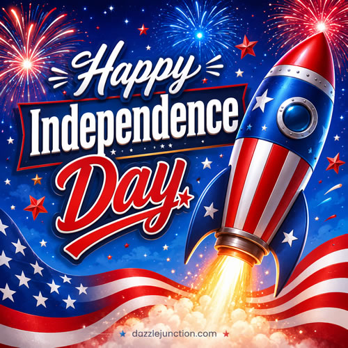 Happy Th Rocket