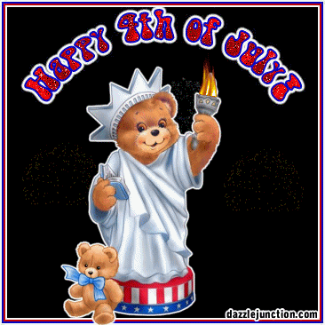 Liberty Bear Independence Day - 4th of July - July Fourth image