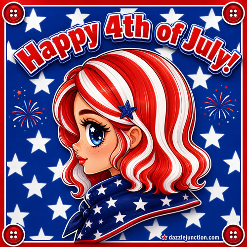 Red White Hair