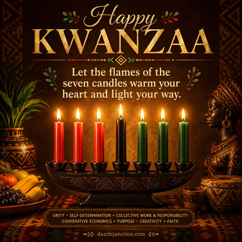 Kwanzaa Flames image
