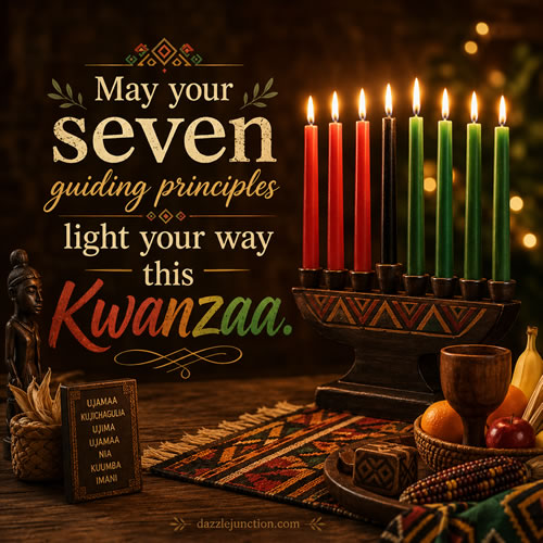 Seven Guiding Principles Kwanzaa image