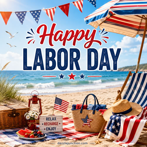 Beach Day Labor Day Celebration image
