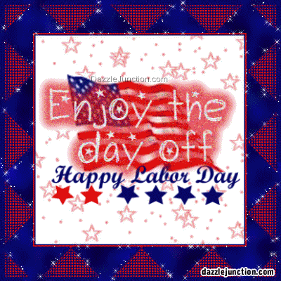 Starry Enjoy the Day Off Labor Day image