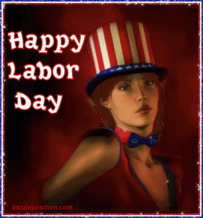 Vintage Hat Labor Day image