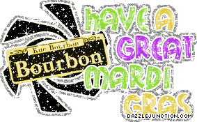 Bourbon St Mardi Gras
