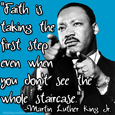 Faith First Step Mlk