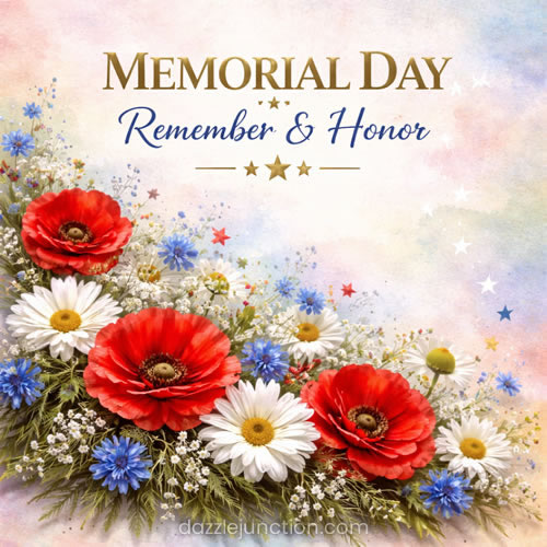 Floral Honor Remember