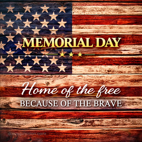 Free Because Brave Memorial Day image