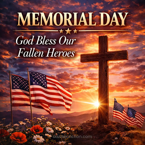 God Bless Fallen Memorial Day image