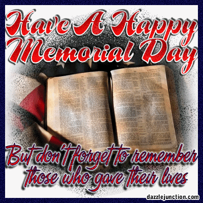 Memorial Day Bible image