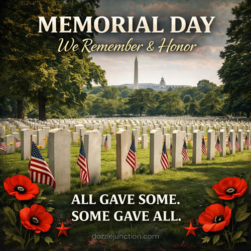 Some Gave All Arlington Memorial Day image
