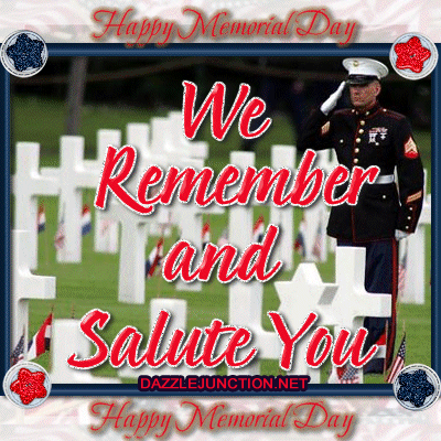We Remember Salute Memorial Day image
