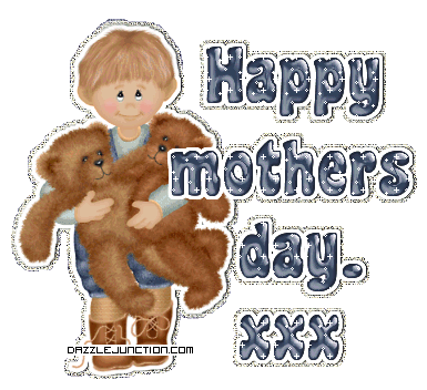 Mothers Day Kid Mothers Day Glitter image