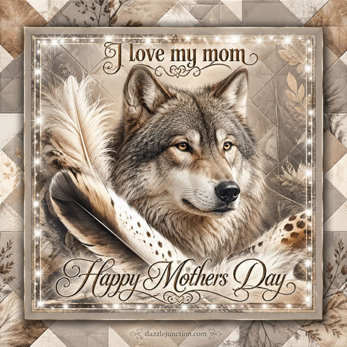 Love Mom Wolf