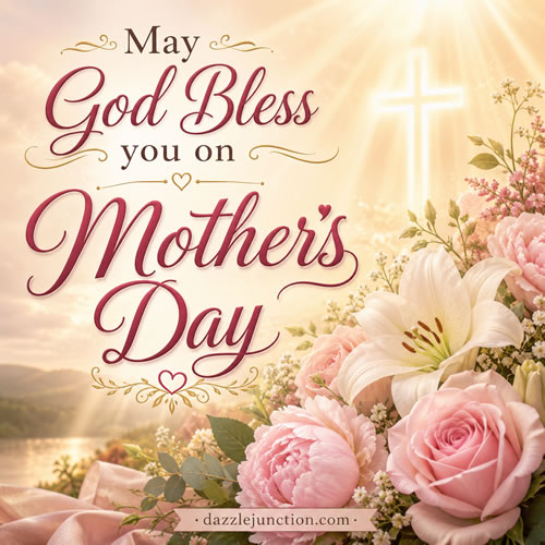 May God Bless Mothers Day image