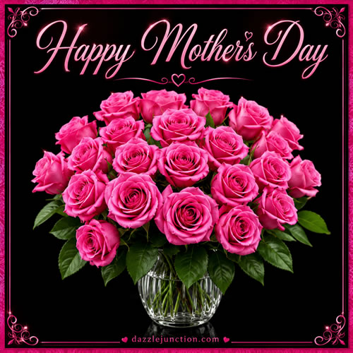 Pink Roses Mothers Day