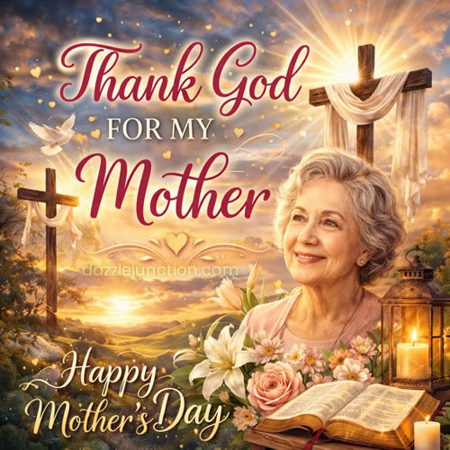Thank God For My Mother Mothers Day image