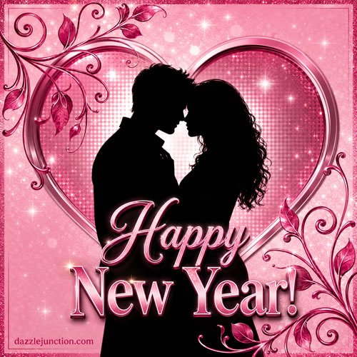 New Year Love Modern Happy New Year image
