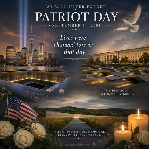 Lives Changed Forever Patriot Day image