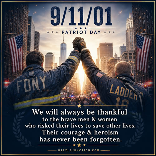 Nine Eleven Brave Patriot Day image