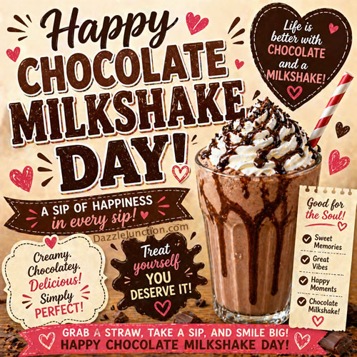 Chocolate Milkshake Day
