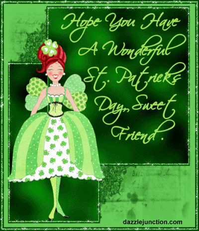 A Wonderful Friend St Patricks Day image