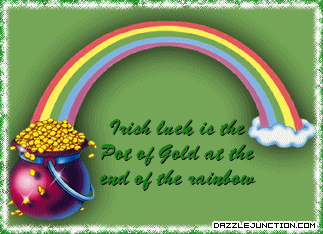 End Of Rainbow St Patricks Day image
