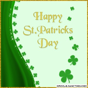 Happy St Patricks Day Glitt